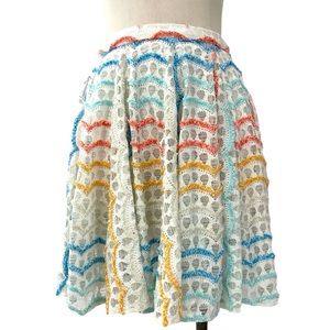 Eva Franco- Multi Flared Skirt Size 0